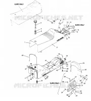 SIEGE ET RESERVOIR Storm 0950782, Storm SKS 0950582,  Euro Storm E9 (4929012901A008)