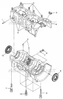 CARTERS MOTEUR 500 RMK 0982964 and EUROPEAN 500 RMK E982964 (4942634263C008)