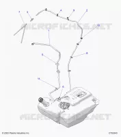 CARBURANT SYTEMS, CARBURANT LINES, STD.