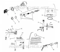 ALLUMAGE ET FAISCEAU ELECTRIQUE XLT TOURING 0952857 and  EUROPEAN XLT TOURING E95 (4929172917A010)