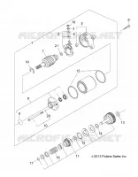 MOTEUR, DEMARREUR