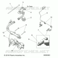 SYSTÃˆME D'ALIMENTATION, RAIL, LINES AND THROTTLE BODY