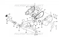 COUVERCLE D'EMBRAYAGE ASSEMBLY 350 4X4 / W928139 (4922832283024A)