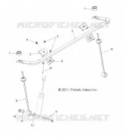 BARRE STABILISATRICE, FRONT