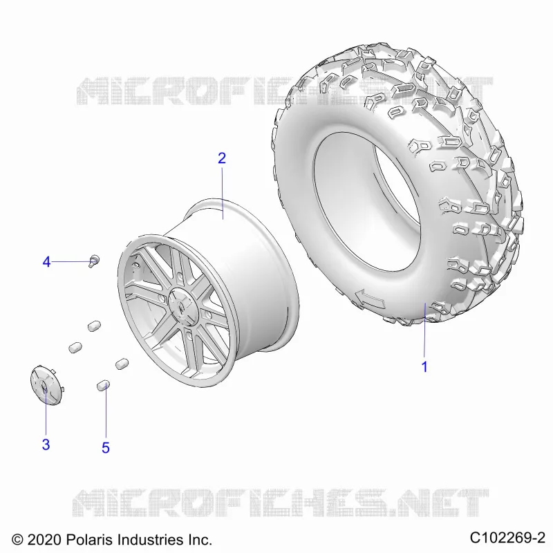 ROUES, REAR