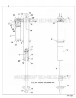 SUSPENSION, AMORTISSEUR ARRIERE INTERNALS