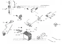 BOUTONS, HARNESS AND PARTS