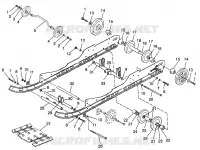 SUSPENSION ULTRA TOURING 0975378 AND EUROPEAN ULTRA TOURING E975378 (4938133813C002)