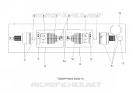 SYSTÈME DE TRANSMISSION, ARBRE DE TRANSMISSION ARRIERE
