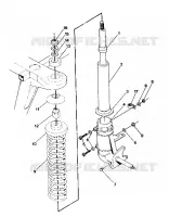 JAMBE DE FORCE AVANT 250 4x6 / W928627 (4922902290010A)