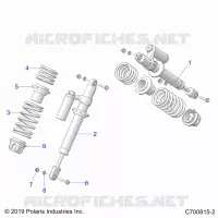SUSPENSION AVANT SHOCK MOUNTING
