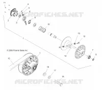 SYSTÈME DE TRANSMISSION, SECONDARY CLUTCH
