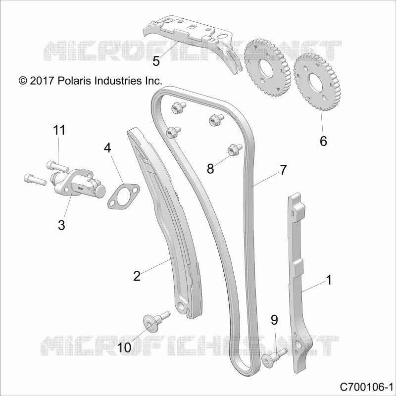 CHAINE DE DISTRIBUTION AND TENSIONER