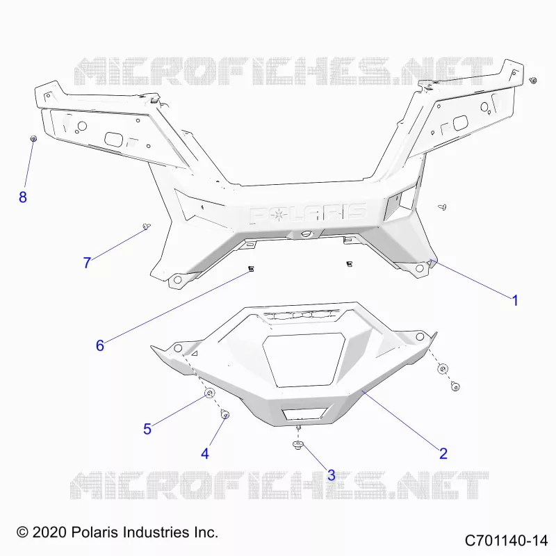 CARROSSERIE ARRIERE BUMPER
