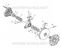 EMBRAYAGE DE TRANSMISSION SPORT 0980443 AND SPORT TOURING 0980243 (4942054205C001)