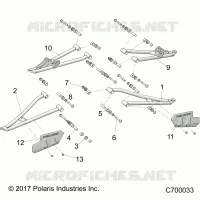 SUSPENSION AVANT CONTROL ARMS