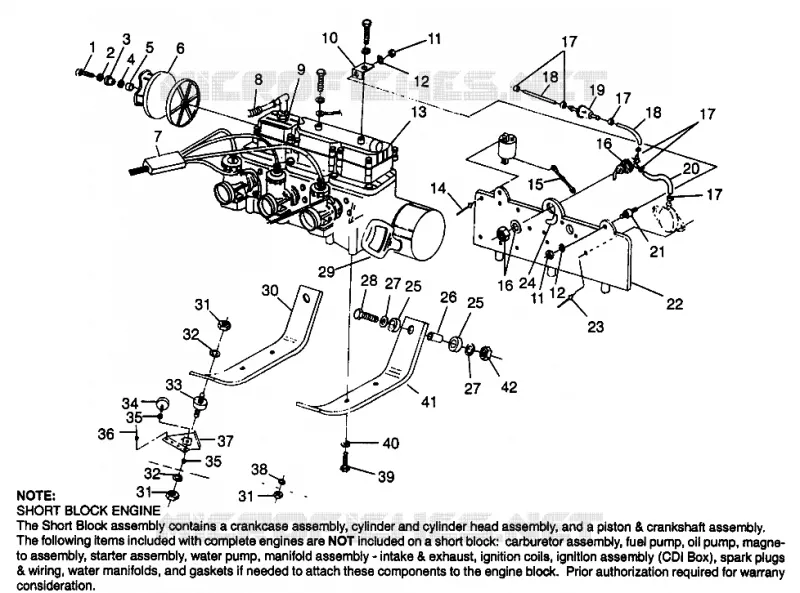SUPPORT MOTEUR ULTRA 0976778 and EUROPEAN ULTRA E976778 (4938053805C002)