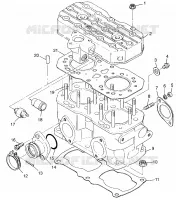 CYLINDRE 500 0972764, EUROPEAN 500 E972764, 500 SKS 0972564, EUROPEAN 500 S (4938393839D001)