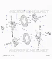 SUSPENSION AVANT HUB
