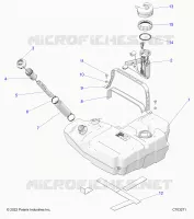 SYSTÃˆME D'ALIMENTATION, FUEL TANK