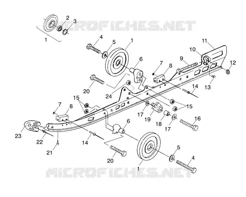 FIXATION RAIL (SUSPENSION)