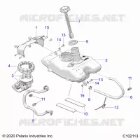SYSTÃˆME D'ALIMENTATION, FUEL TANK ASM.