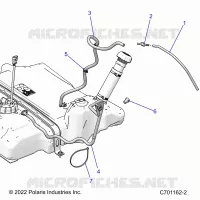SYSTÃˆME D'ALIMENTATION, FUEL LINES, STD.