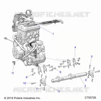 MOTEUR, MOUNTING & LONG BLOCK