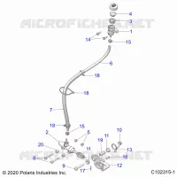 BRAKES, BRAKE PEDAL AND MAITRE CYLINDRE