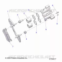 FREIN AVANT CALIPER
