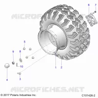 ROUES, REAR