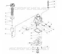 CARBURATEUR 250 4x4 / W928127 (4922872287D002)