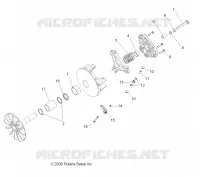 SYSTÈME DE TRANSMISSION, PRIMARY CLUTCH