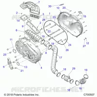SYSTÃˆME DE TRANSMISSION, CLUTCH COVER AND DUCTING