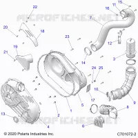 SYSTÃˆME DE TRANSMISSION, CLUTCH COVER AND DUCTING