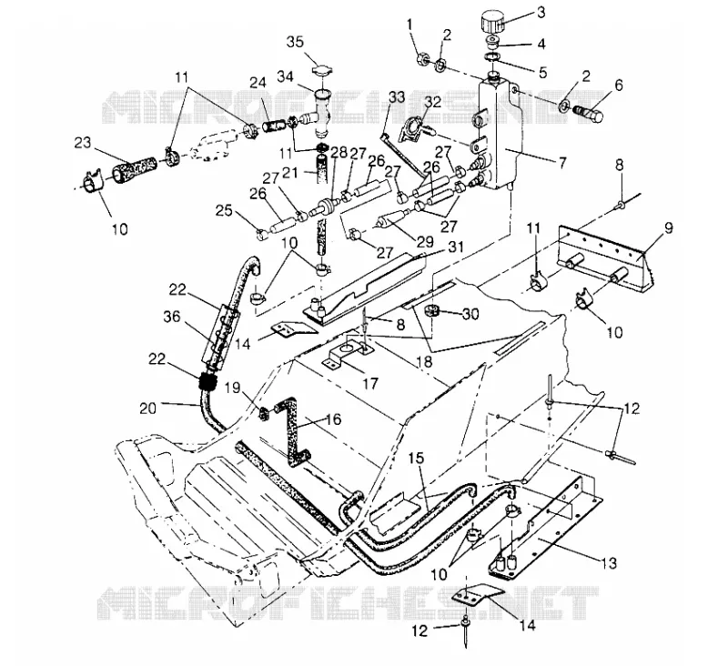 SYSTÈME DE REFROIDISSEMENT 440 XCR 0951660 (4929112911B006)