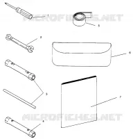 OUTILS 440 XCR SP 0961760 (4931583158D002)