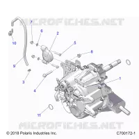 SYSTÃˆME DE TRANSMISSION, MAIN GEARCASE MOUNTING