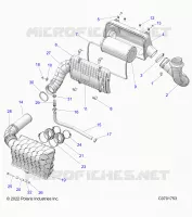 ENGINE, PRISE D'AIR SYSTEM