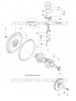 MOTEUR, VILEBREQUIN AND PISTON