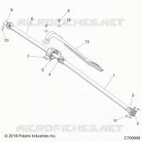 SYSTÃˆME DE TRANSMISSION, PROP SHAFT