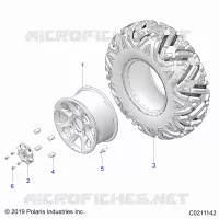 ROUES, REAR