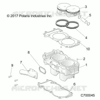 CYLINDRE AND PISTON
