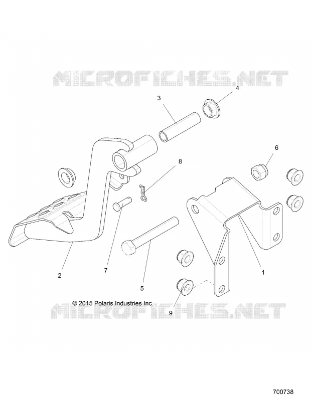 BRAKES, PEDAL AND MAITRE CYLINDRE