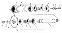 TENDEUR CENTRAL ASSEMBLY 4X4 350L S938139 (4924342434022A)