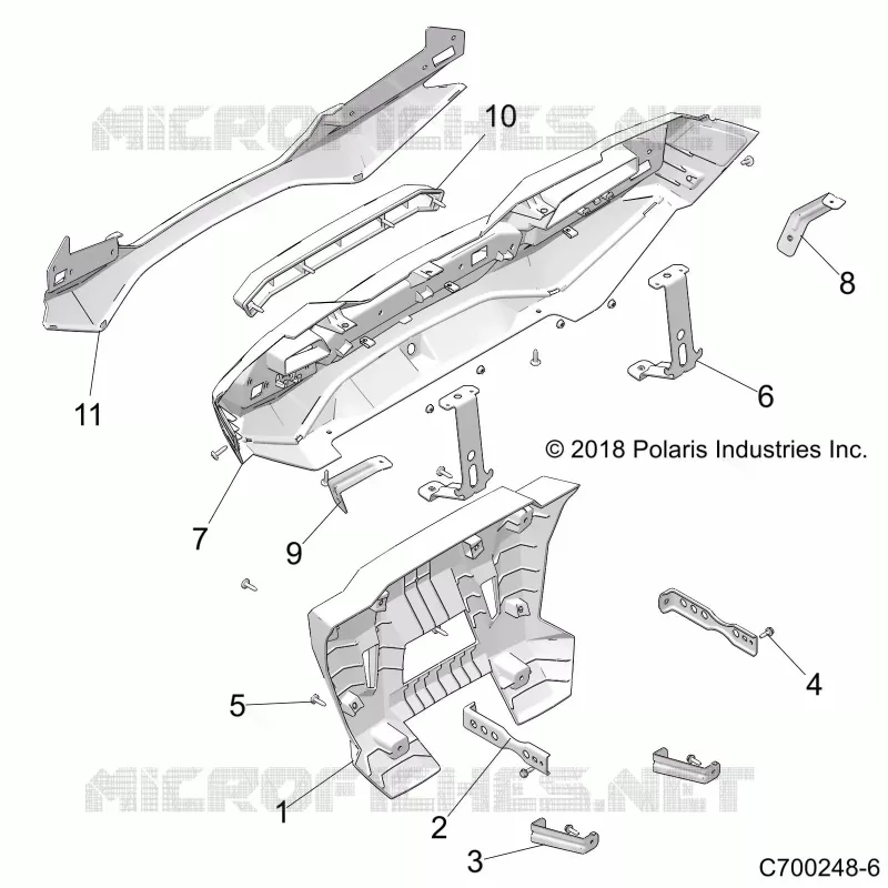 CARROSSERIE ARRIERE BUMPER