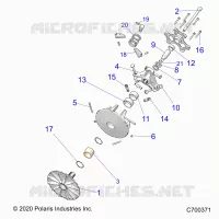 SYSTÃˆME DE TRANSMISSION, PRIMARY CLUTCH