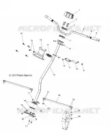 DIRECTION, H-BAR, DIRECTION POST, TIE ROD