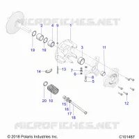 SYSTÃˆME DE TRANSMISSION, PRIMARY CLUTCH