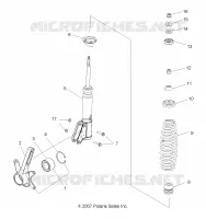 SUSPENSION AVANT SUPPORT